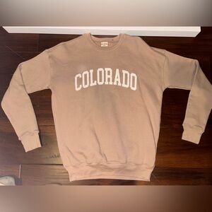 Brown Colorado Crewneck!!